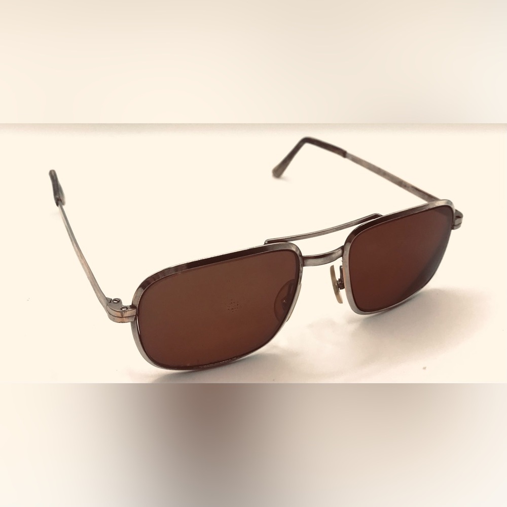 Vintage Cottet Silver Pilot Sunglasses Frames Only